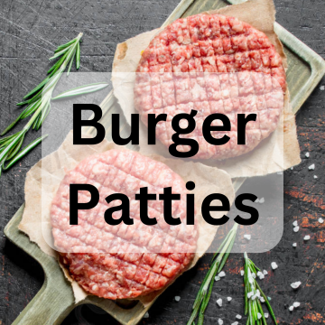 Pure Beef Burger Patties p/kg