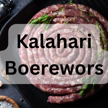 Kameelwors Boerewors Thin (Soy Free) p/kg